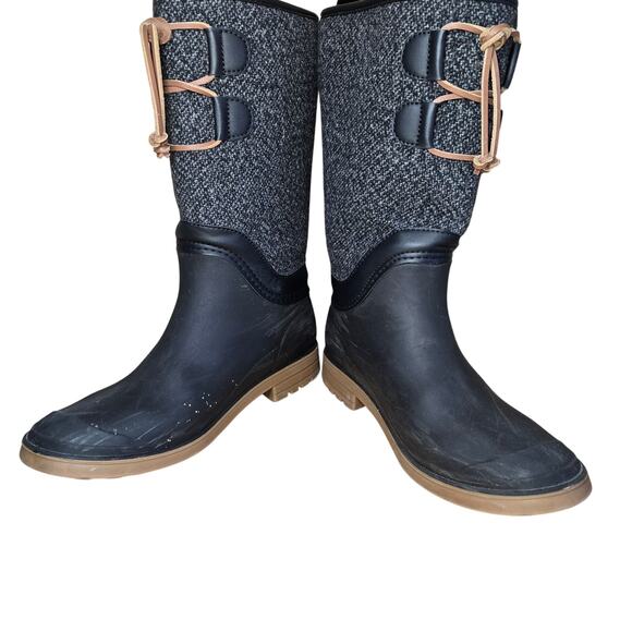 Alpine Design Kamik Women's Size 9 US Winter Rain Boots Color Black Gray Great - Picture 4 of 10